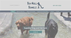 Desktop Screenshot of kenneillkennels.com